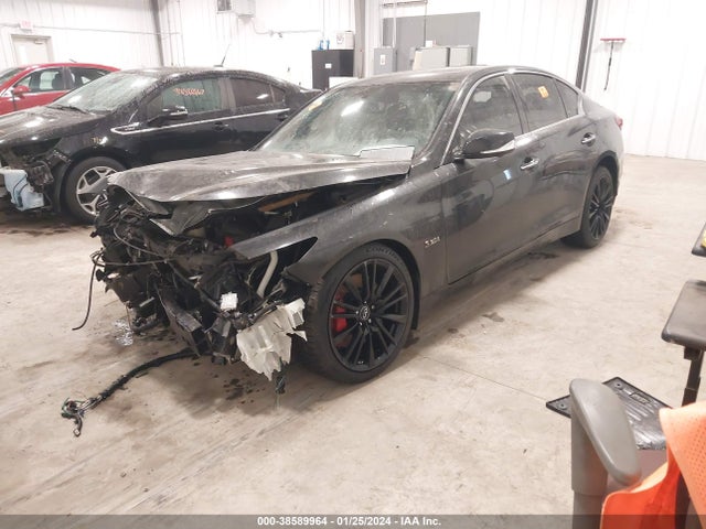 JN1FV7AR5KM800616 Infiniti Q50 3.0t Red Sport 400