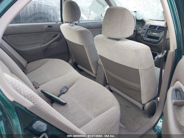 2000 HONDA CIVIC EX VIN: 2HGEJ8647YH529482