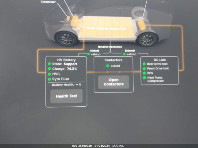 7SAXCBE52NF329865 Tesla Model X Dual Motor All-wheel Drive
