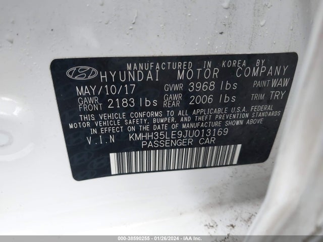 Hyundai ELANTRA GT 2018 KMHH35LE9JU013169 Image 9