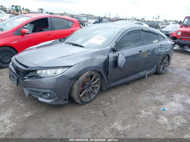 Honda Civic Lx 2018 2HGFC2F53JH599331 Image 2
