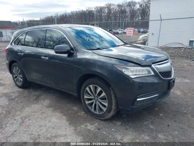 Aukcja sprzedaży 2014 Acura Mdx Technology Package, vin: 5FRYD4H44EB015999, numer aukcji: 38590364