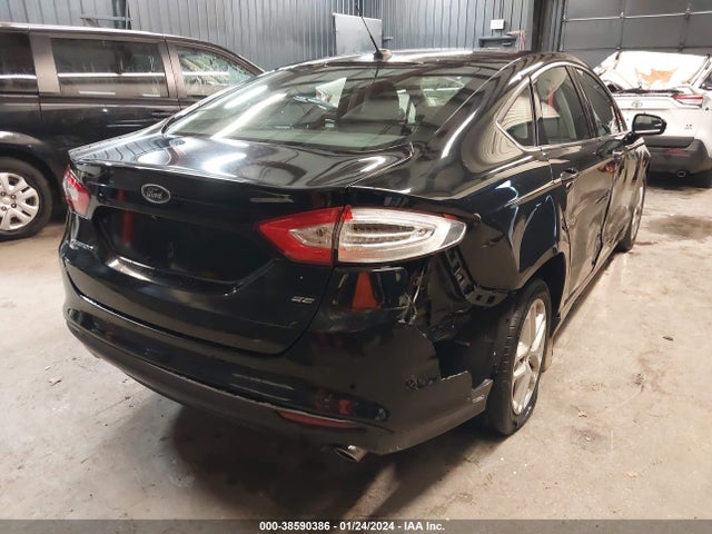 2016 FORD FUSION SE VIN: 3FA6P0H76GR348568