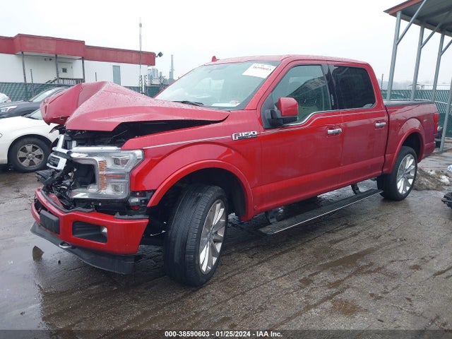 Ford F-150 Limited 2020 1FTEW1EG2LFA92360 Image 2