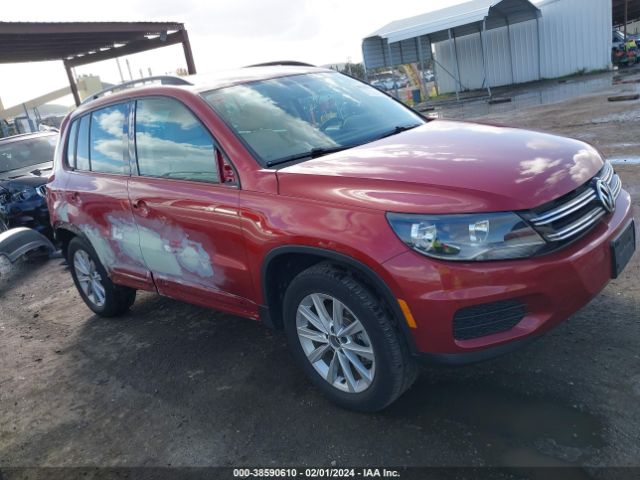 Auction sale of the 2015 Volkswagen Tiguan Se, vin: WVGBV7AX2FW106109, lot number: 38590610