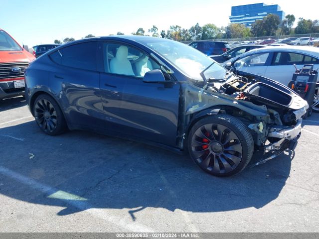 5YJYGDEF3MF134768 Tesla Model Y Performance Dual Motor All-wheel Drive