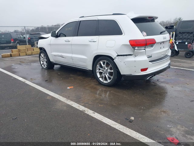 2016 JEEP GRAND CHEROKEE SUMMIT VIN: 1C4RJFJM3GC409675