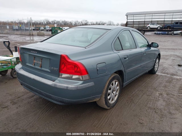 2002 VOLVO S60 2.4 A/2.4 A SR/2.4 M VIN: YV1RS61R922201995