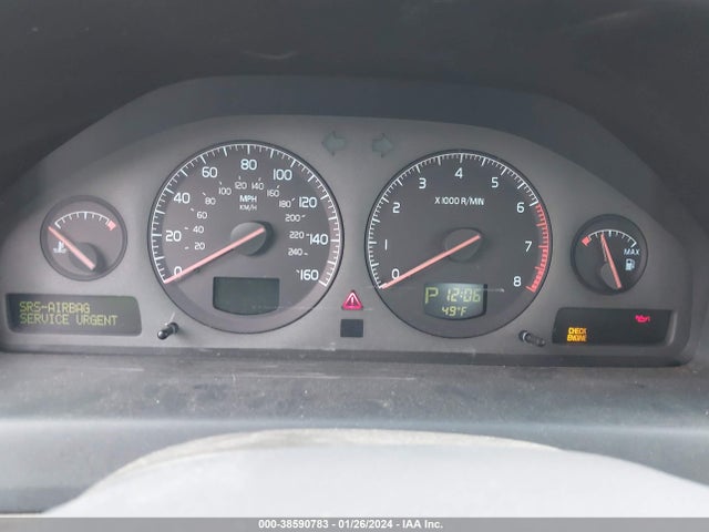 2002 VOLVO S60 2.4 A/2.4 A SR/2.4 M VIN: YV1RS61R922201995