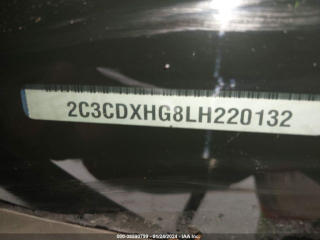 2C3CDXHG8LH220132 Dodge Charger Gt Rwd