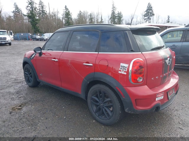 2013 MINI COUNTRYMAN WMWZC5C54DWP33624 Photo 2