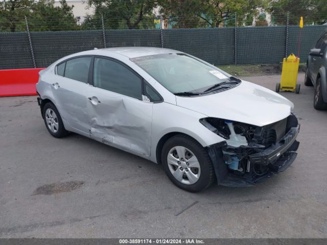 Auction sale of the 2016 Kia Forte Lx, vin: KNAFK4A68G5573852, lot number: 38591174