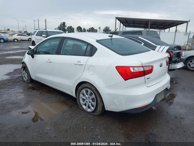2016 KIA RIO LX VIN: KNADM4A38G6613090