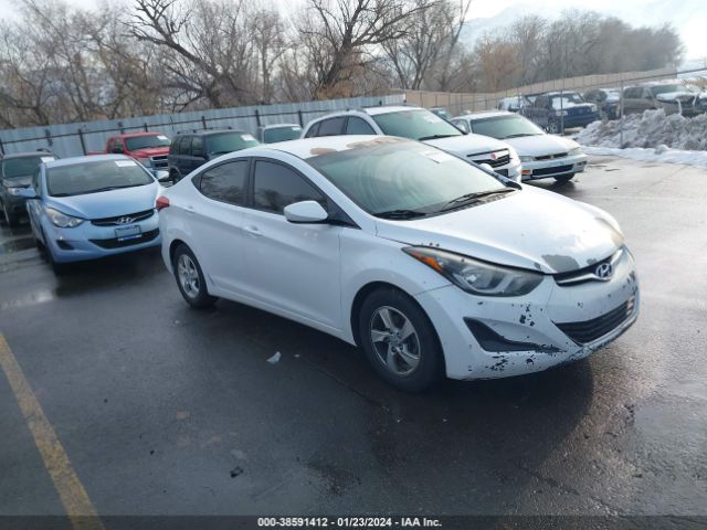 Hyundai ELANTRA SE 2015 5NPDH4AEXFH565962 Image 1