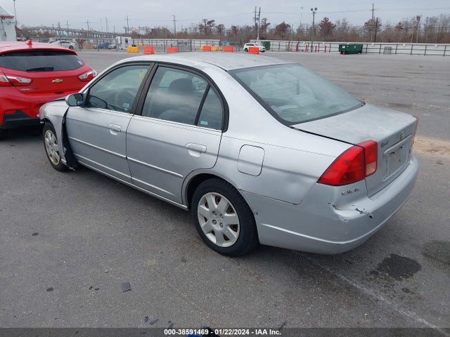 2001 HONDA CIVIC EX VIN: 2HGES26711H548748