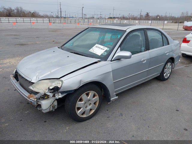 2001 HONDA CIVIC EX VIN: 2HGES26711H548748