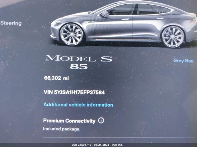 5YJSA1H17EFP37584 Tesla Model S P85
