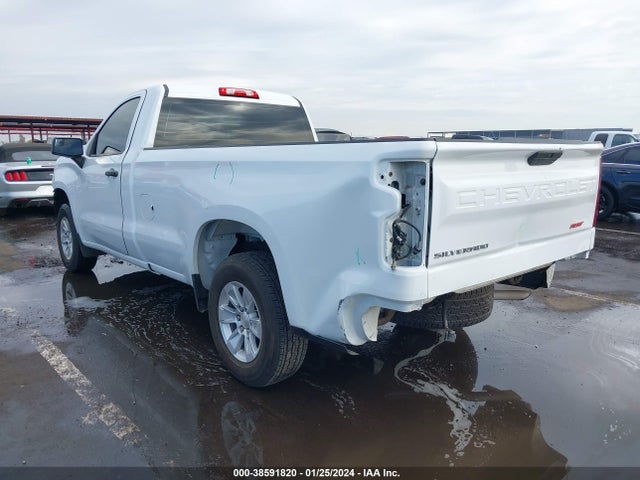 2020 CHEVROLET SILVERADO 1500 2WD REGULAR CAB LONG BED WT VIN: 3GCNWAEF6LG292597