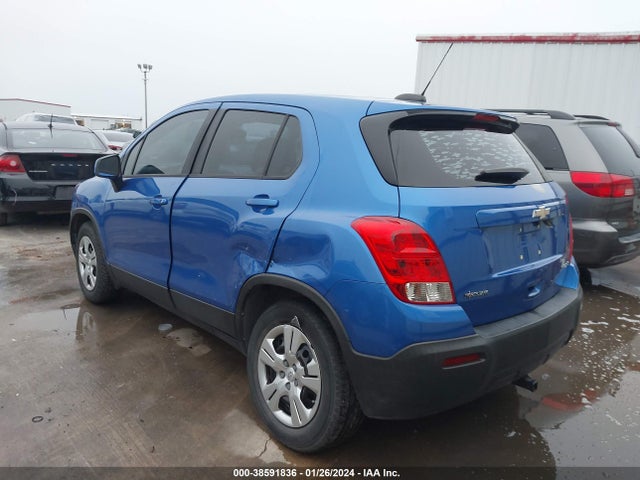 Chevrolet Trax 1ls 2016 KL7CJKSB0GB760428 Image 3
