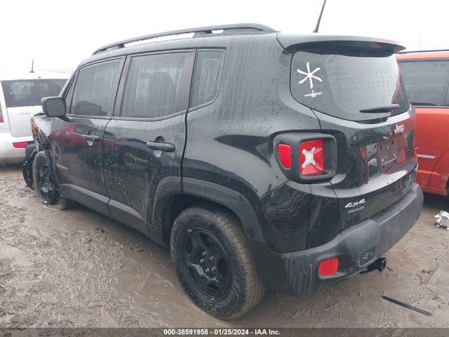 2017 JEEP RENEGADE SPORT 4X4 VIN: ZACCJBAB0HPF50746