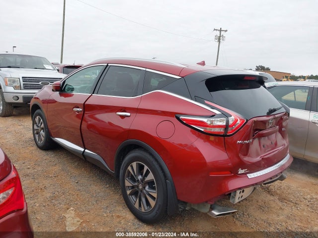 Nissan MURANO SL 2015 5N1AZ2MG2FN226951 Image 3