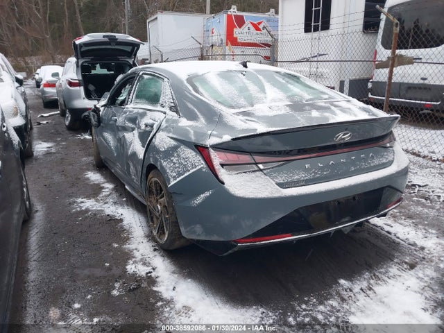 Hyundai Elantra N Line 2021 KMHLR4AF7MU196655 Image 3