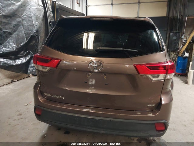 Toyota Highlander Le 2019 5TDBZRFH4KS998752 Image 17