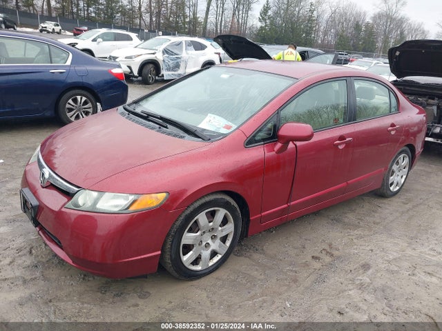 Продаж на аукціоні авто 2006 Honda Civic Lx, vin: 2HGFA16596H508036, номер лоту: 38592352