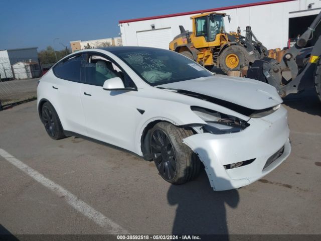 Продаж на аукціоні авто 2021 Tesla Model Y Performance Dual Motor All-wheel Drive, vin: 5YJYGDEF6MF295311, номер лоту: 38592518