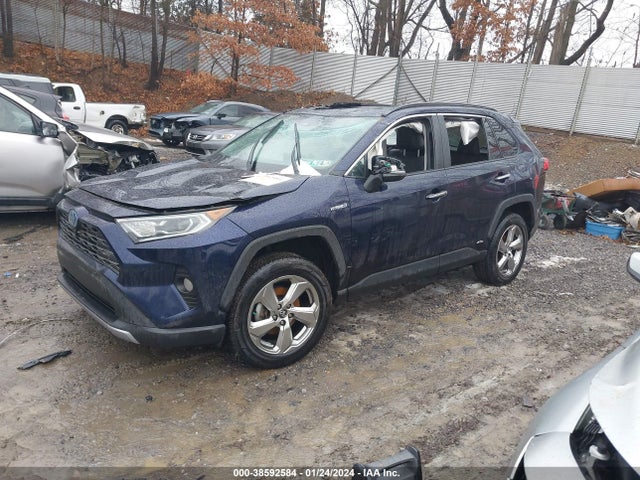 2020 TOYOTA RAV4 LIMITED HYBRID VIN: 2T3DWRFV6LW052045