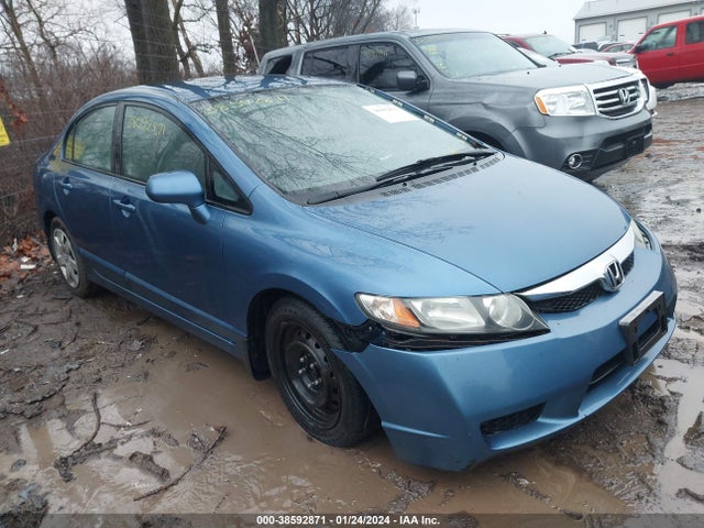 2009 HONDA CIVIC LX VIN: 1HGFA16509L001081