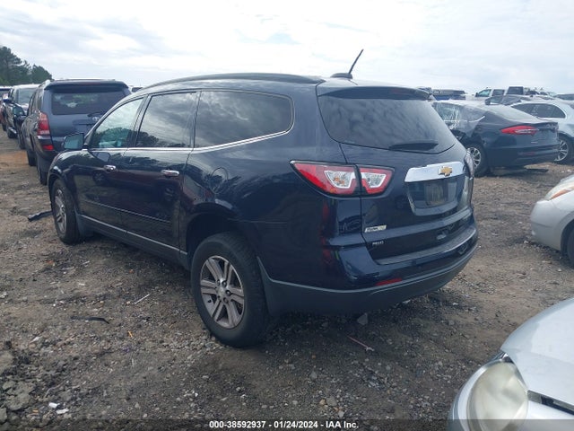 Chevrolet Traverse 2lt 2016 1GNKVHKD9GJ288038 Image 3