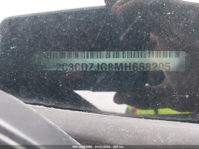 2021 DODGE CHALLENGER GT VIN: 2C3CDZJG8MH668295