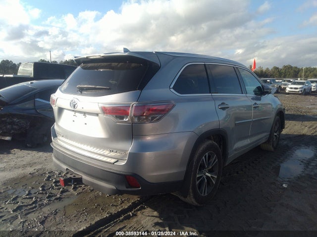 Toyota Highlander Xle V6 2016 5TDJKRFH1GS502295 Image 4