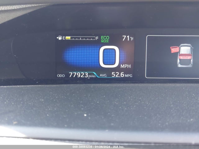 Toyota Prius Two 2016 JTDKBRFU3G3525516 Image 15