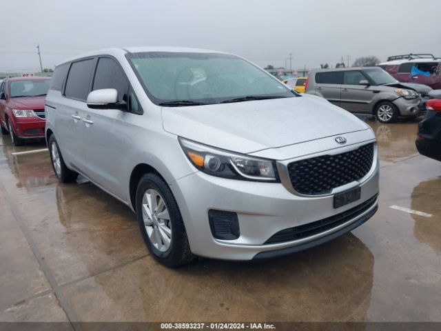 Aukcja sprzedaży 2017 Kia Sedona L, vin: KNDMA5C15H6279535, numer aukcji: 38593237