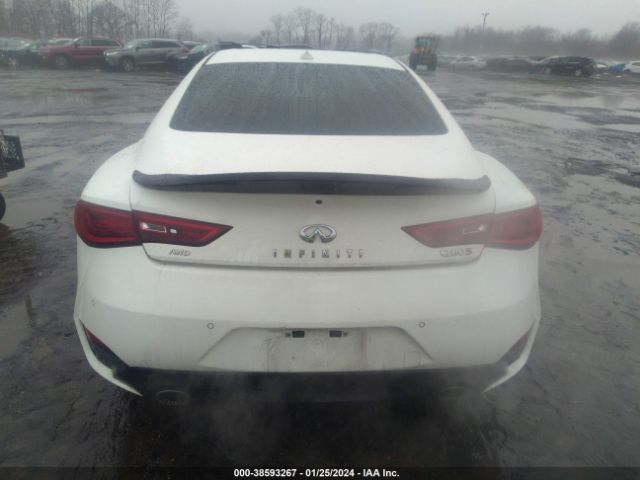 JN1FV7EL4HM700814 Infiniti Q60 3.0t Red Sport 400