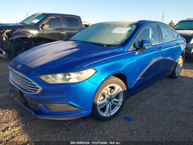 Ford Fusion Hybrid S 2018 3FA6P0UU9JR141904 Image 2