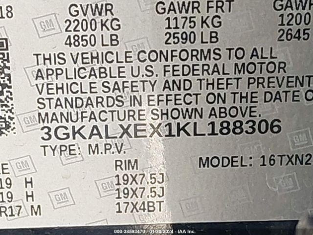 3GKALXEX1KL188306 GMC Terrain Denali