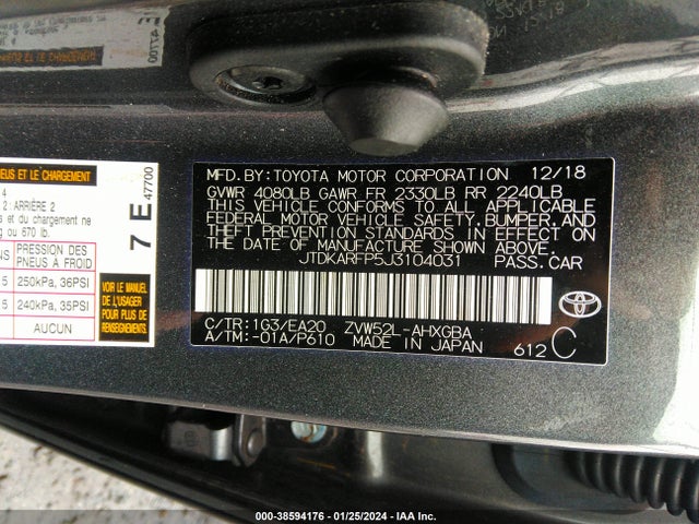 Toyota Prius Prime Premium 2018 JTDKARFP5J3104031 Image 9