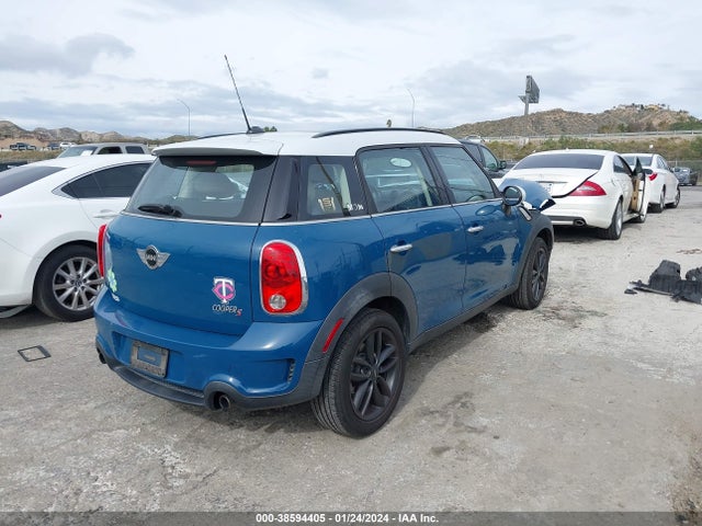 2012 MINI COOPER S COUNTRYMAN WMWZC3C51CWL82867 Photo 3