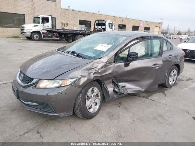 Honda Civic Lx 2014 19XFB2F56EE211432 Image 2