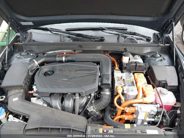 Hyundai Sonata Blue 2021 KMHL24JJ8MA020305 Image 10