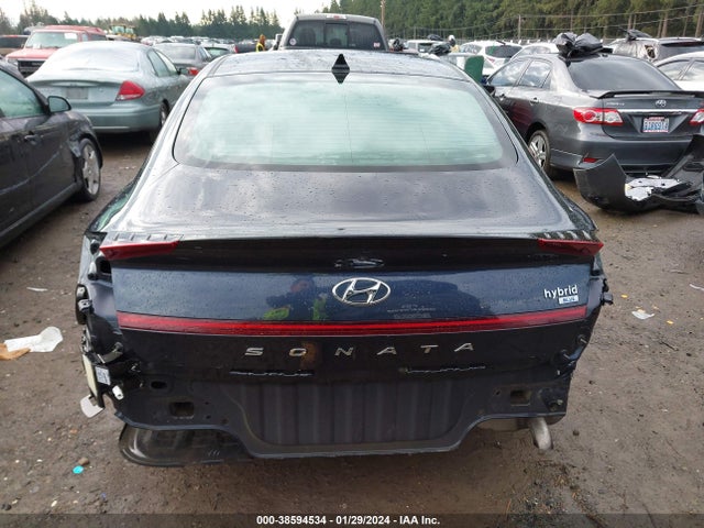 Hyundai Sonata Blue 2021 KMHL24JJ8MA020305 Image 17