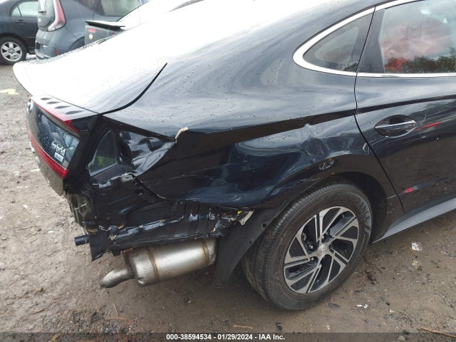 Hyundai Sonata Blue 2021 KMHL24JJ8MA020305 Image 6