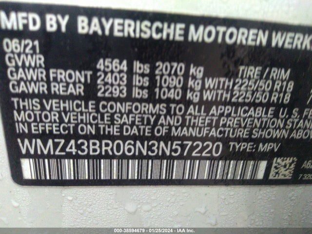 2022 MINI COUNTRYMAN WMZ43BR06N3N57220 Photo 8
