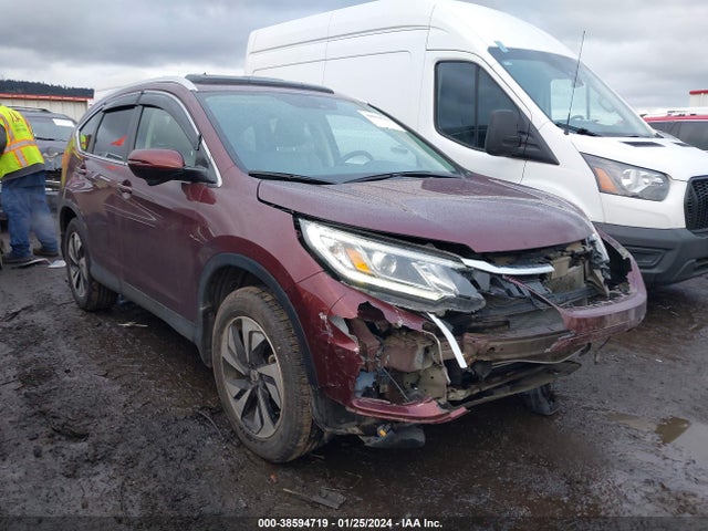 2016 HONDA CR-V TOURING VIN: 5J6RM4H91GL015289