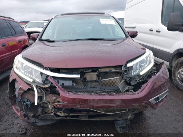 2016 HONDA CR-V TOURING VIN: 5J6RM4H91GL015289