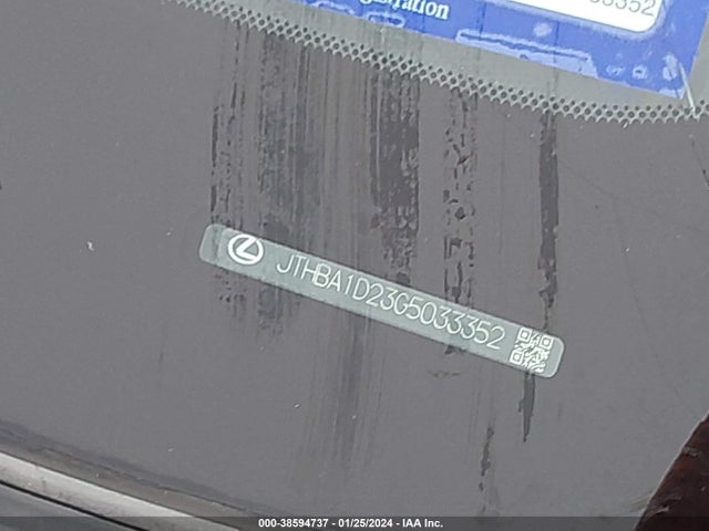 JTHBA1D23G5033352 Lexus IS 200T