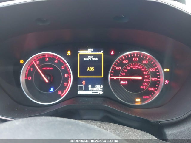 2019 SUBARU IMPREZA 2.0I SPORT VIN: 4S3GKAJ65K1601564
